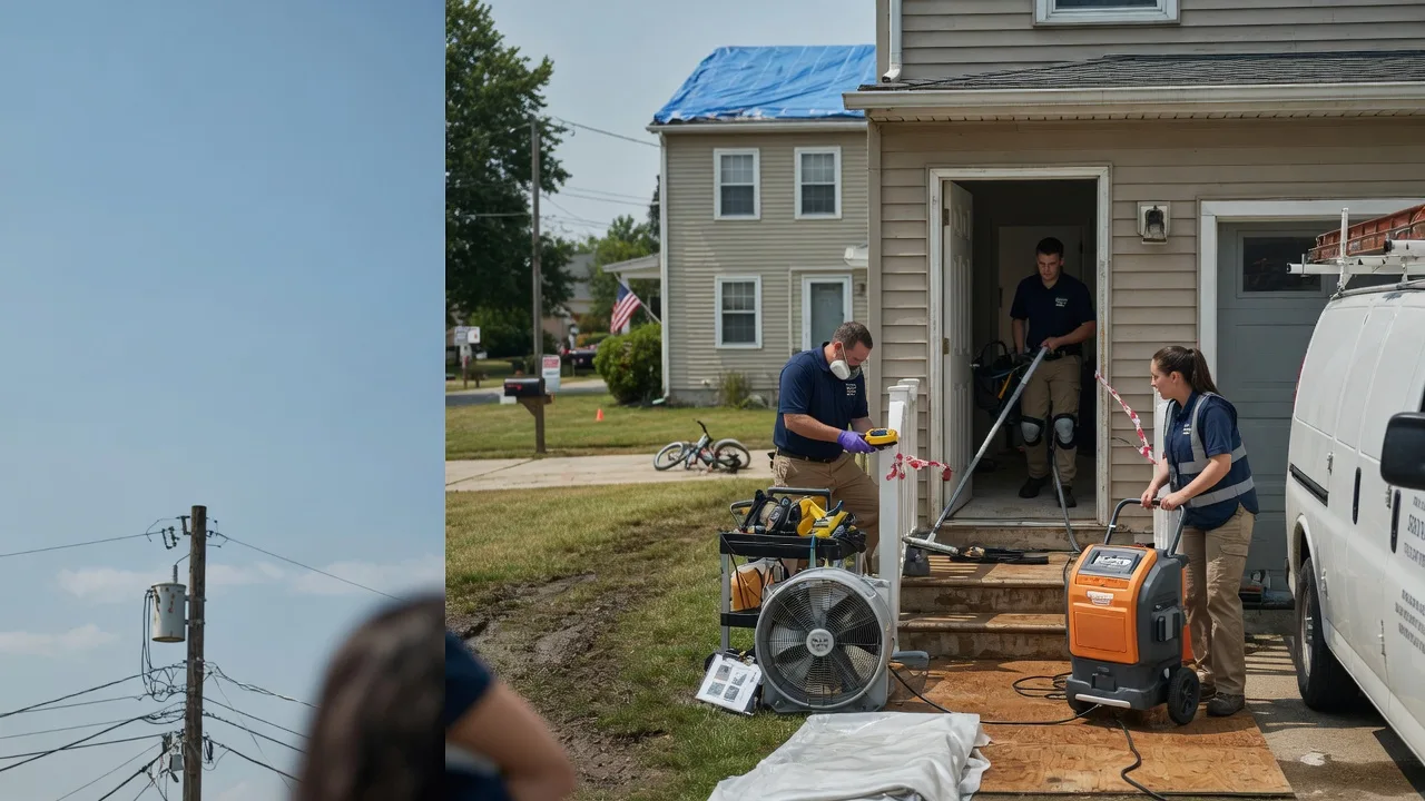 Water Damage Repair in Caspian, MI near me